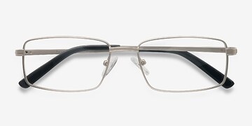 Matte Silver Parcel -  Métal Lunettes de vue