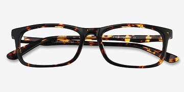 Brown/Tortoise Pat -  Classiques Plastique Lunettes de vue