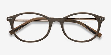 Brown/Striped Get Around -  Bois mixte Lunettes de vue