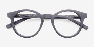 Gris Breeze -  Classiques Bois mixte Lunettes de vue