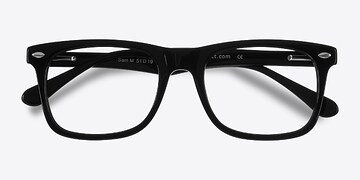 Noir Sam -  Acétate Lunettes de vue
