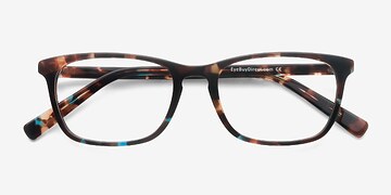 Blue Tortoise Wildfire -  Acétate Lunettes de vue