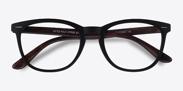 Black Brown Little Yolo -  Geek Plastique Lunettes de vue