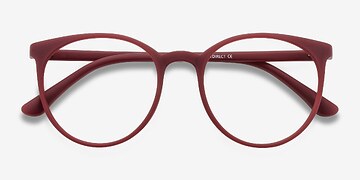 Matte Red Portrait -  Plastique Lunettes de vue