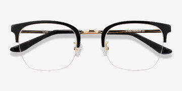 Noir Curie -  Vintage Acetate, Metal Lunettes de vue