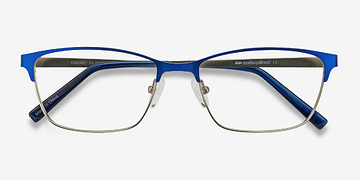 Bleu Cascade -  Coloré Métal Lunettes de vue