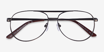Gunmetal Discover -  Vintage Métal Lunettes de vue