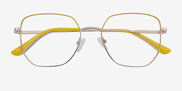 Gold Yellow Milner -  Métal Lunettes de vue