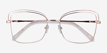 Or rose Oscillate -  Métal Lunettes de vue
