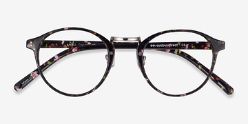 Red/Floral Small Chillax -  Mode Plastique Lunettes de vue