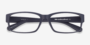 Matte Navy Apollo -  Légèreté Plastique Lunettes de vue
