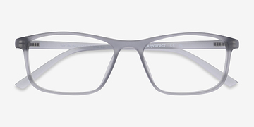 Matte Gray Wyoming -  Légèreté Plastique Lunettes de vue