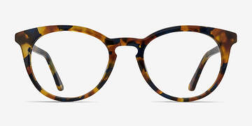 Amber & Navy Griffin -  Vintage Acétate Lunettes de vue