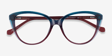 Blue Burgundy Destin -  Acétate Lunettes de vue