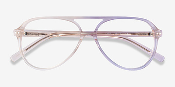 Clear Brown Rewind -  Acétate Lunettes de vue