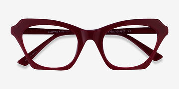Burgundy Alwyne -  Acétate Lunettes de vue