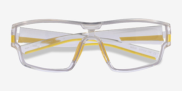 Clear Yellow Weld -  Plastique Lunettes de vue