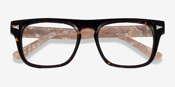 Tortoise Champagne Fluoresce -  Acétate Lunettes de vue