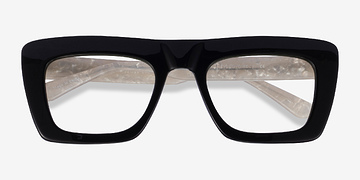 Dark Green White Planetary -  Acétate Lunettes de vue