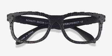 Noir Novelty -  Plastique Lunettes de vue