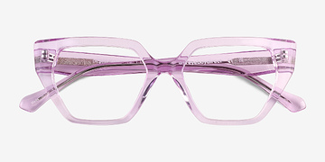 Crsytal Light Purple Dionne -  Acétate Lunettes de vue