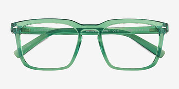 Clear Green Cloudburst -  Plastique Lunettes de vue