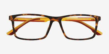 Yellow Tortoise 1Up -  Plastique Lunettes de vue