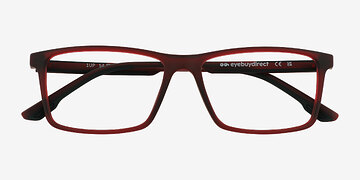 Crystal Dark Red 1Up -  Plastique Lunettes de vue
