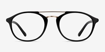 Noir Lola -  Vintage Plastique Lunettes de vue