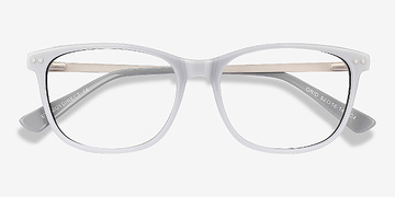 Gris Grid -  Légèreté Métal Lunettes de vue