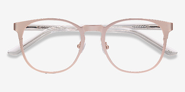 Or rose Resonance -  Mode Acetate, Metal Lunettes de vue
