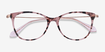 Pink Tortoise Idylle -  Légèreté Acetate, Metal Lunettes de vue