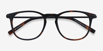 Écaille Noire Villeneuve -  Légèreté Acetate, Metal Lunettes de vue