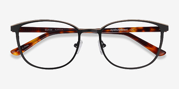 Black & Tortoise Guide -  Acetate, Metal Lunettes de vue