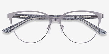 Silver & Reptile Marigold -  Mode Acetate, Metal Lunettes de vue