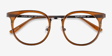 Brun Murphy -  Vintage Acetate, Metal Lunettes de vue