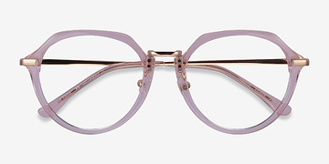 Clear Pink Tamara -  Métal Lunettes de vue