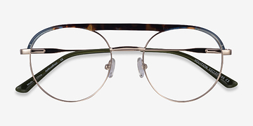 Gold &Tortoise Volition -  Acetate, Metal Lunettes de vue