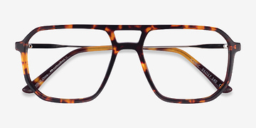 Tortoise & Silver Iconic -  Acetate, Metal Lunettes de vue