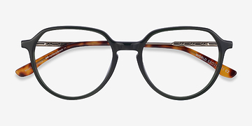 Dark Green Silver World -  Métal Lunettes de vue