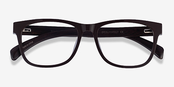 Brown & Dark Wood Reserve -  Bois mixte Lunettes de vue