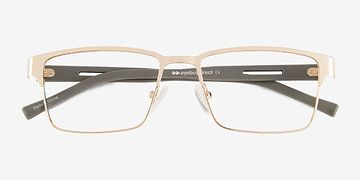 Gold Olive Victory -  Métal Lunettes de vue