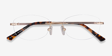 Doré Athena -  Légèreté Métal Lunettes de vue