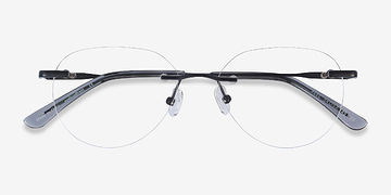 Noir Feel -  Légèreté Métal Lunettes de vue
