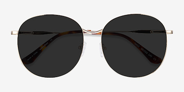 Doré Sage -  Métal Lunettes de soleil