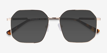 Shiny Gold Expand -  Métal Lunettes de soleil