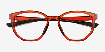 Clear Orange Atom -  Plastique Lunettes de vue