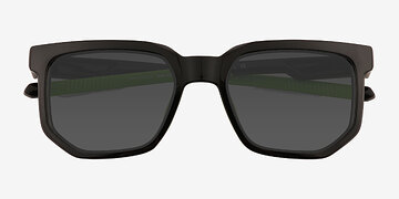 Noir Pillar -  Plastique Lunettes de soleil