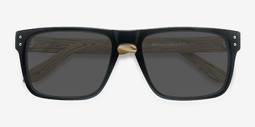 Black Yellow Sergi -  Acétate Lunettes de soleil