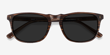 Rayures Wave -  Acétate Lunettes de soleil